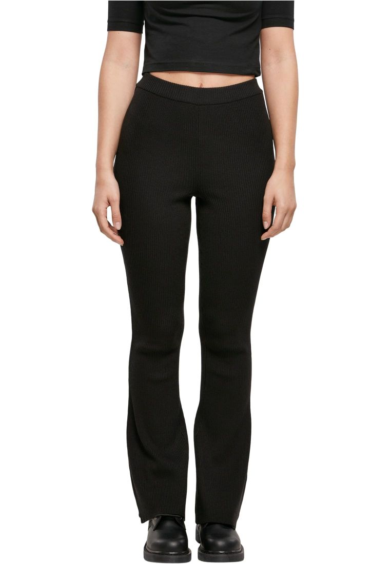 Ladies Rib Knit Bootcut Leggings - Ladies Leggins - TTUTB4738 - 39