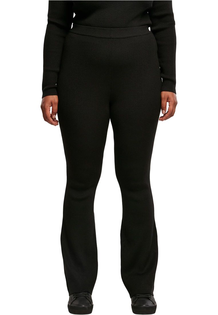 Ladies Rib Knit Bootcut Leggings - Ladies Leggins - TTUTB4738 - 47