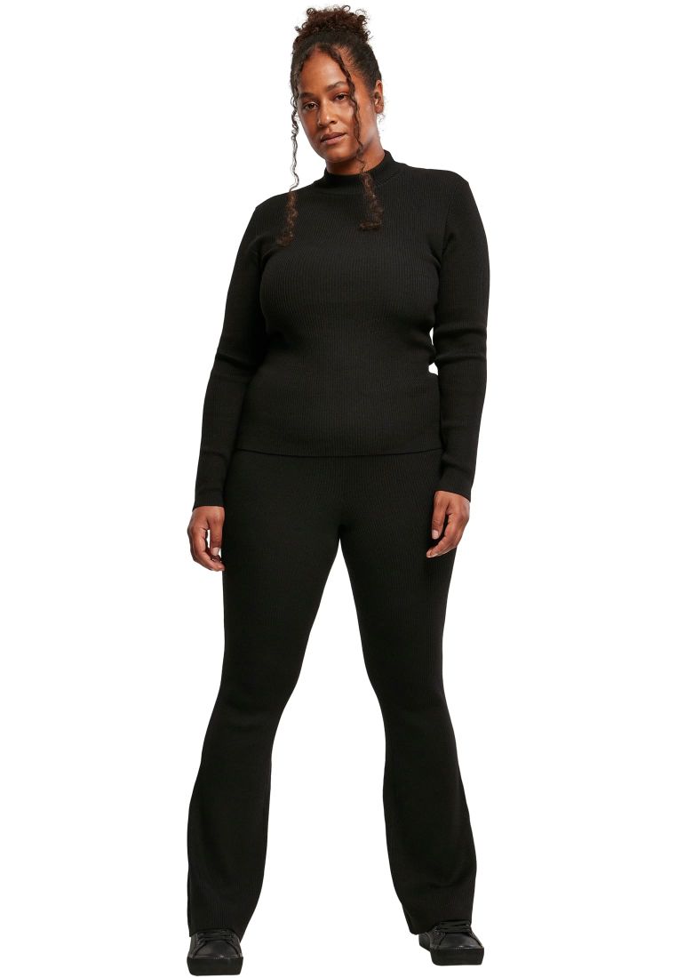 Ladies Rib Knit Bootcut Leggings - Ladies Leggins - TTUTB4738 - 72