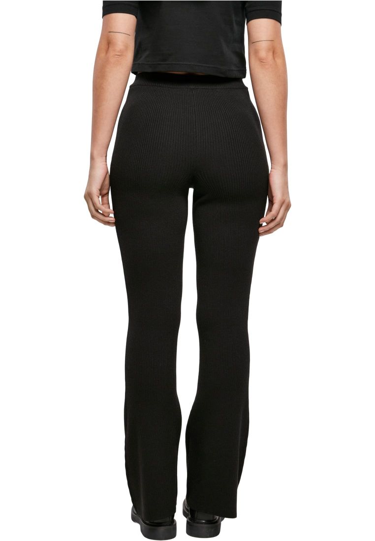 Ladies Rib Knit Bootcut Leggings - Ladies Leggins - TTUTB4738 - 36