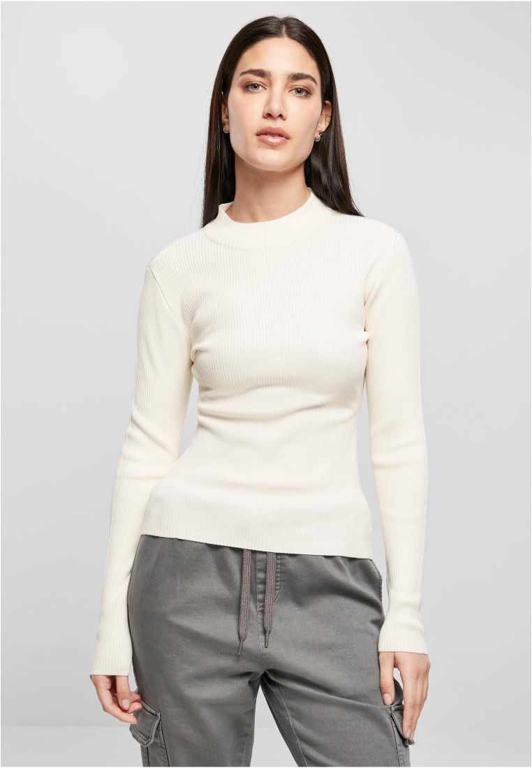 Ladies Rib Knit Turtelneck Sweater - Naisten  Colleget ja Collegetakit - TTUTB4739 - 841