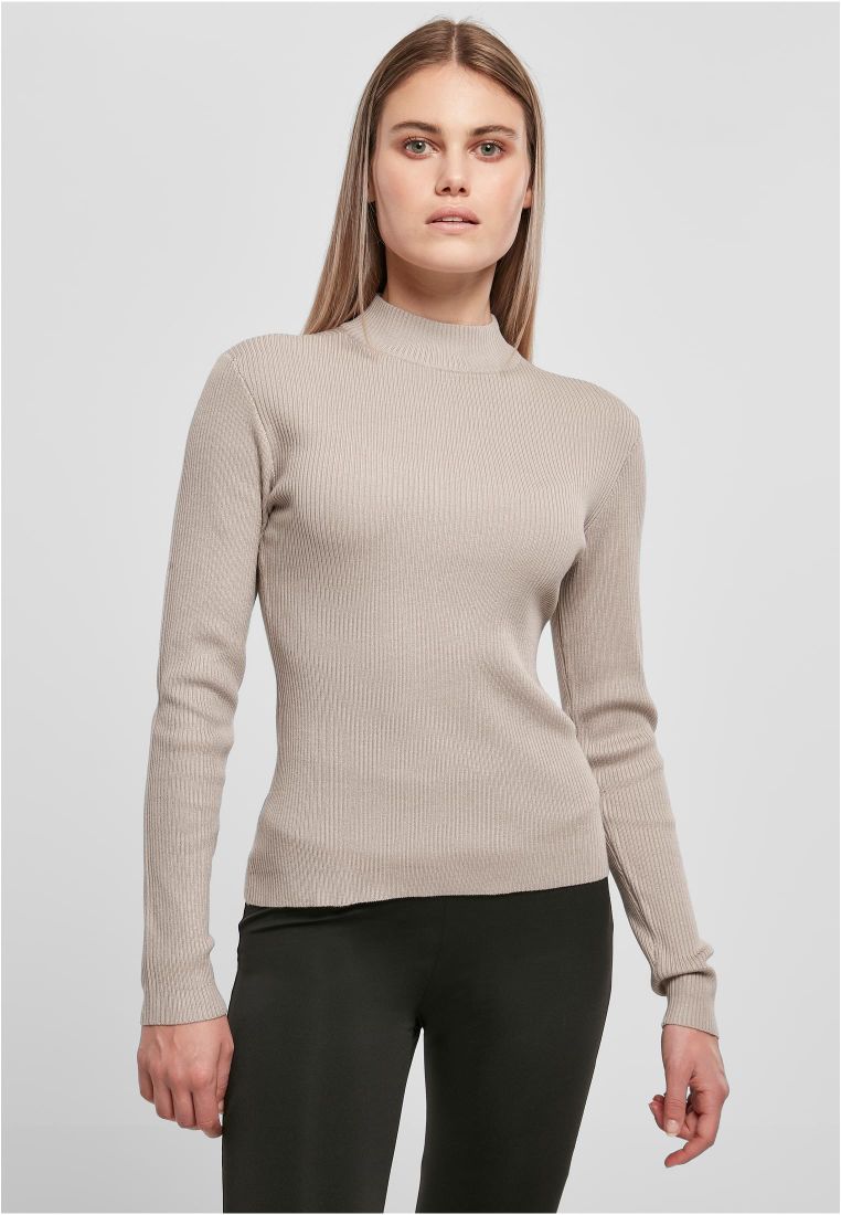 Ladies Rib Knit Turtelneck Sweater - Naisten  Colleget ja Collegetakit - TTUTB4739 - 1651