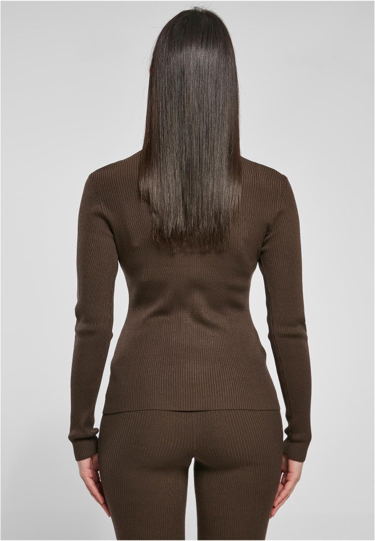 Ladies Rib Knit Turtelneck Sweater - Naisten  Colleget ja Collegetakit - TTUTB4739 - 306