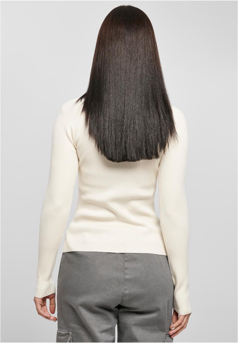 Ladies Rib Knit Turtelneck Sweater - Naisten  Colleget ja Collegetakit - TTUTB4739 - 846