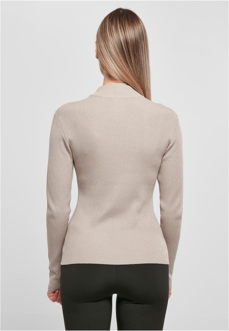 Ladies Rib Knit Turtelneck Sweater - Naisten  Colleget ja Collegetakit - TTUTB4739 - 1656