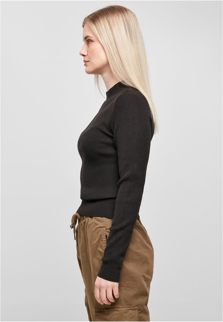 Ladies Rib Knit Turtelneck Sweater - Naisten  Colleget ja Collegetakit - TTUTB4739 - 4