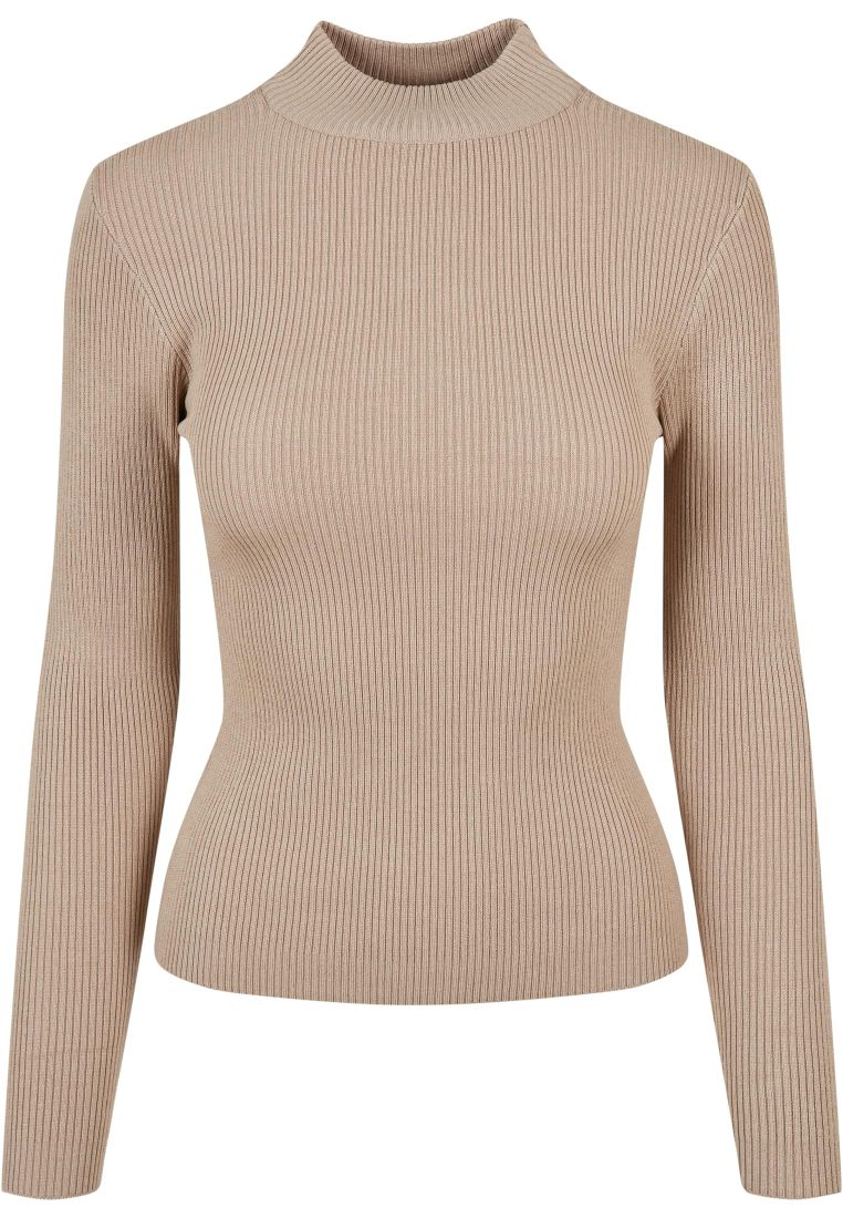 Ladies Rib Knit Turtelneck Sweater - Naisten  Colleget ja Collegetakit - TTUTB4739 - 1119