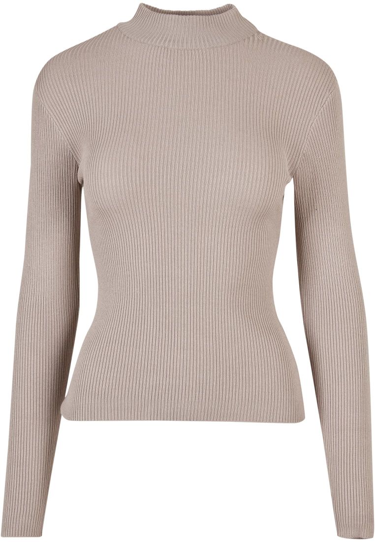 Ladies Rib Knit Turtelneck Sweater - Naisten  Colleget ja Collegetakit - TTUTB4739 - 1659