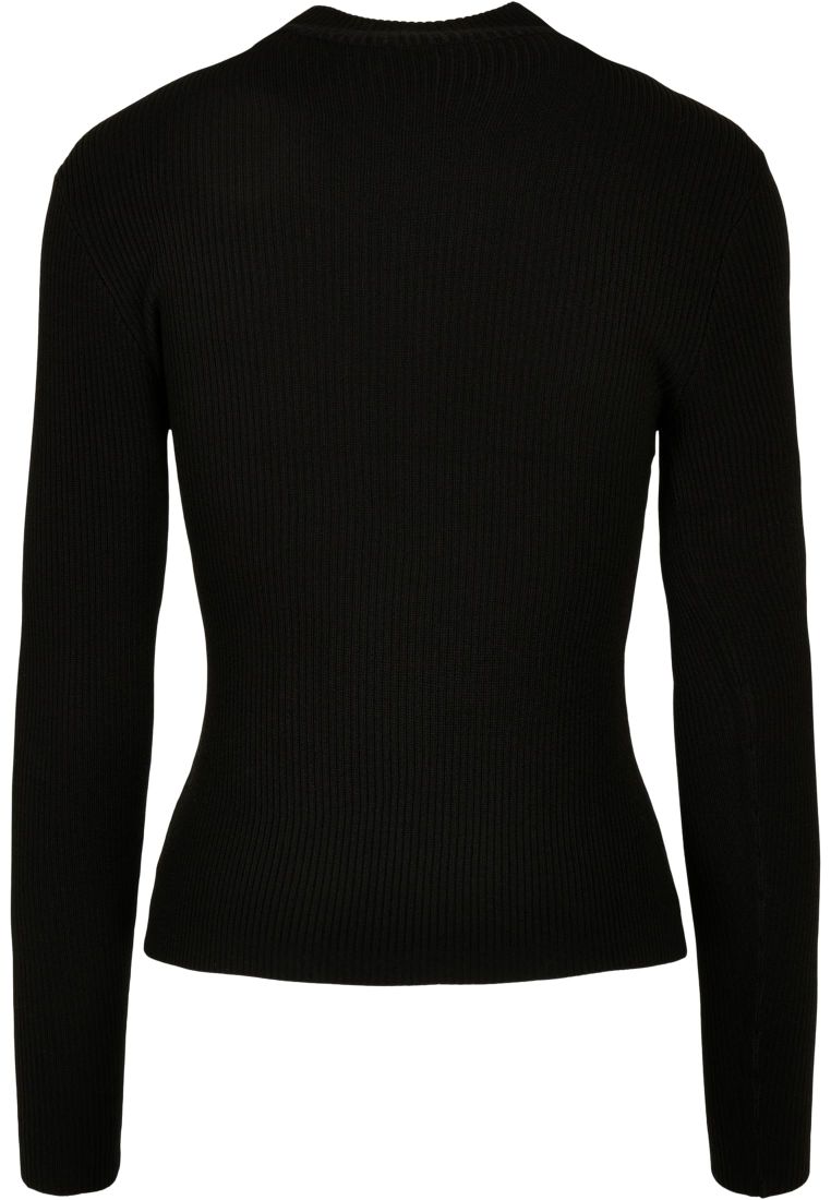 Ladies Rib Knit Turtelneck Sweater - Naisten  Colleget ja Collegetakit - TTUTB4739 - 9