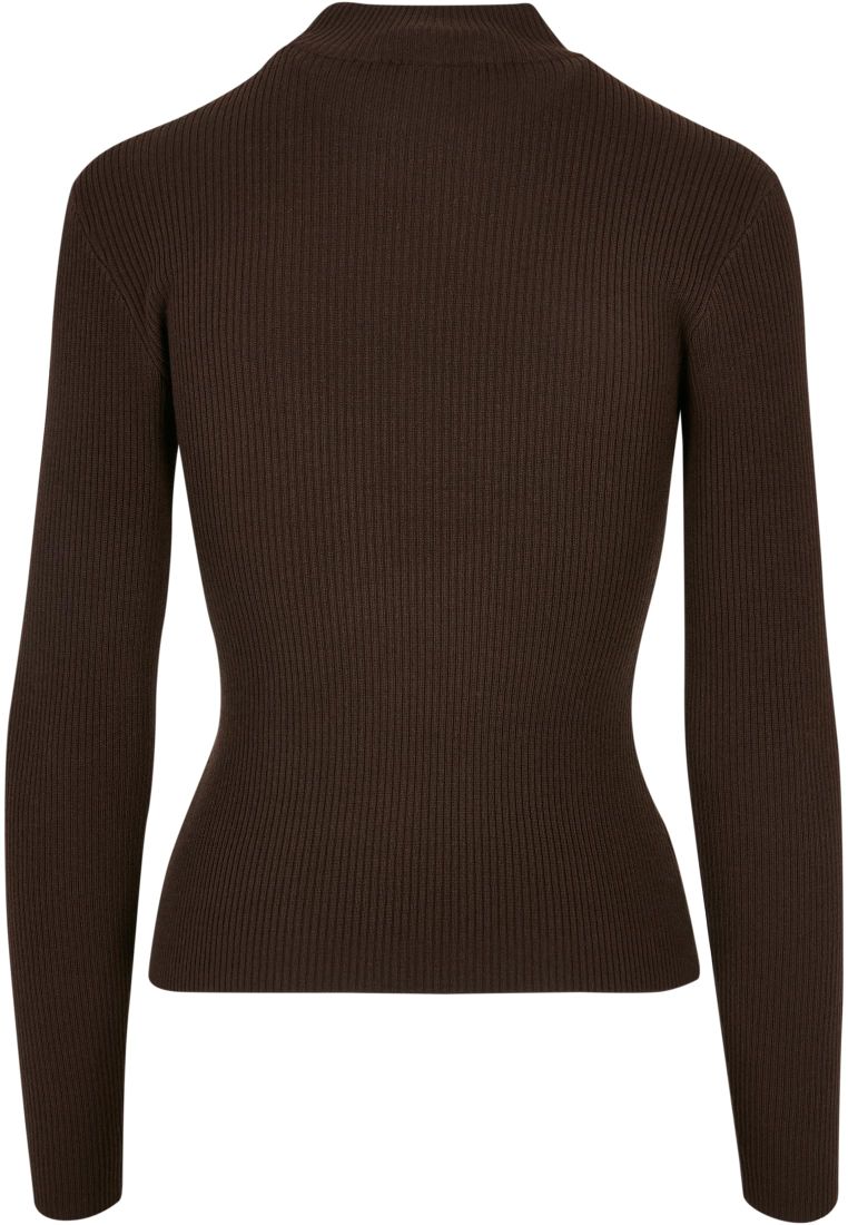 Ladies Rib Knit Turtelneck Sweater - Naisten  Colleget ja Collegetakit - TTUTB4739 - 310