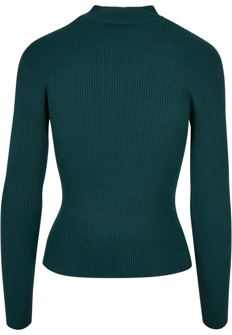 Ladies Rib Knit Turtelneck Sweater - Naisten  Colleget ja Collegetakit - TTUTB4739 - 580