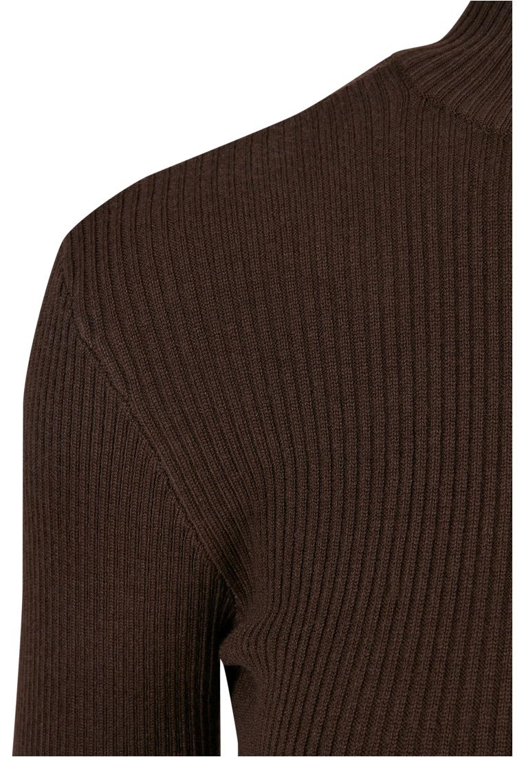 Ladies Rib Knit Turtelneck Sweater - Naisten  Colleget ja Collegetakit - TTUTB4739 - 312