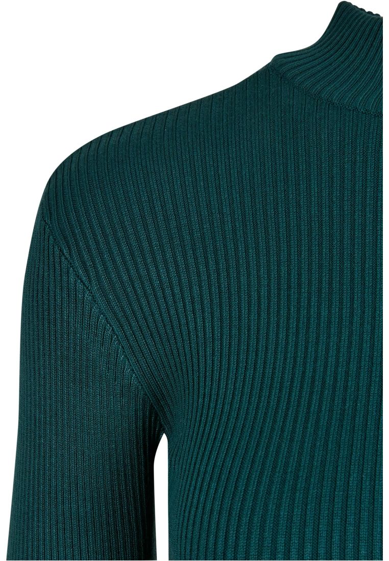 Ladies Rib Knit Turtelneck Sweater - Naisten  Colleget ja Collegetakit - TTUTB4739 - 582