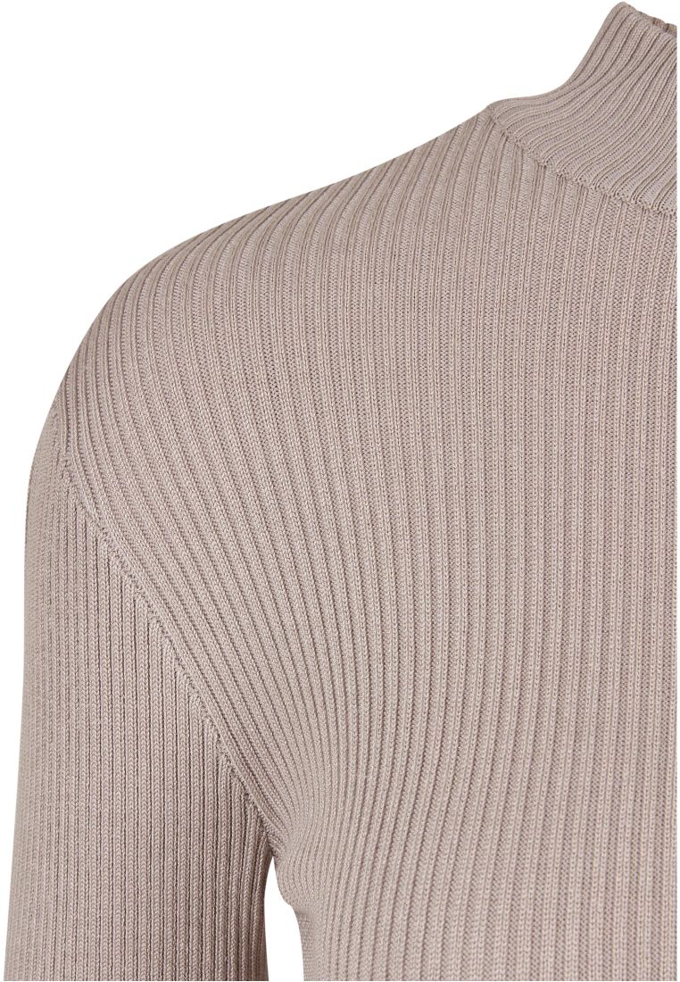 Ladies Rib Knit Turtelneck Sweater - Naisten  Colleget ja Collegetakit - TTUTB4739 - 1662