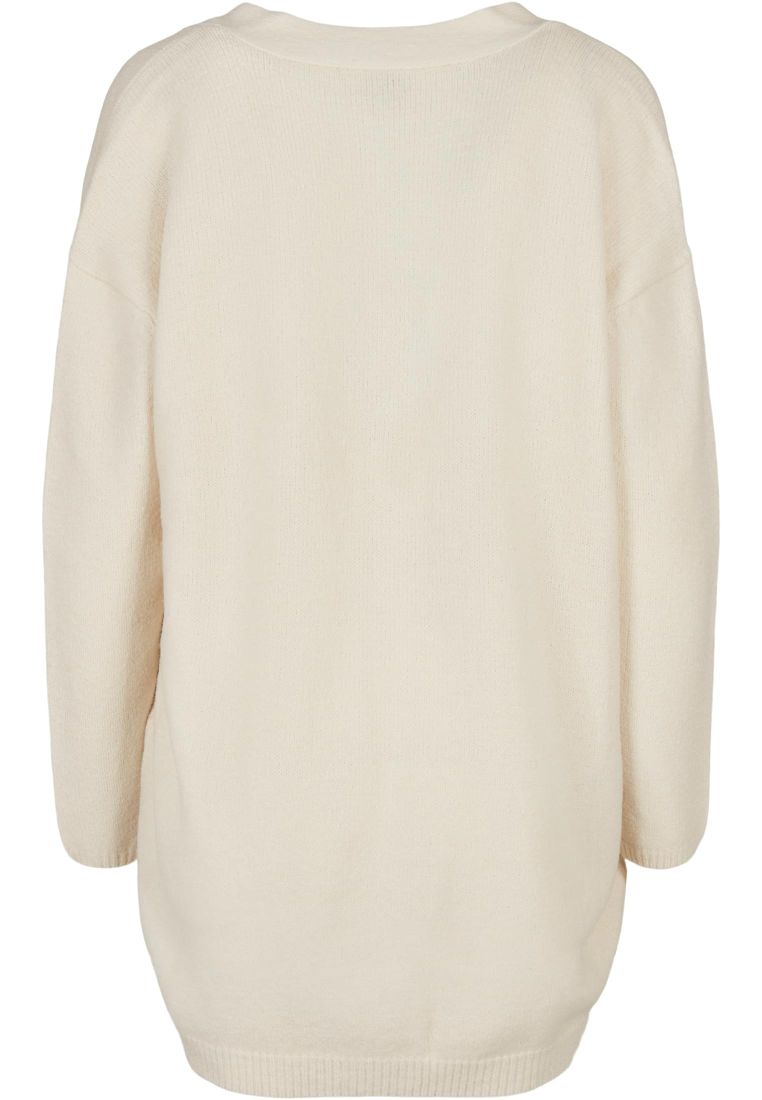 Ladies Chunky Fluffy Knit Cardigan - Ladies Crewnecks and College Jackets - TTUTB4740 - 9