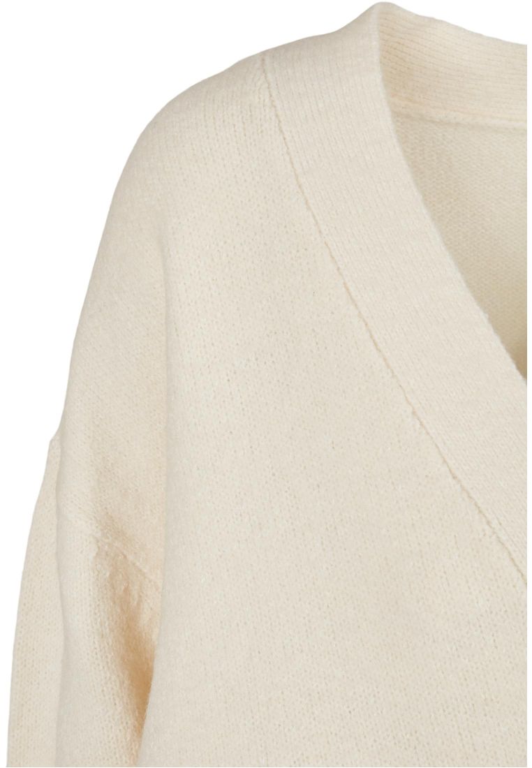 Ladies Chunky Fluffy Knit Cardigan - Ladies Crewnecks and College Jackets - TTUTB4740 - 11