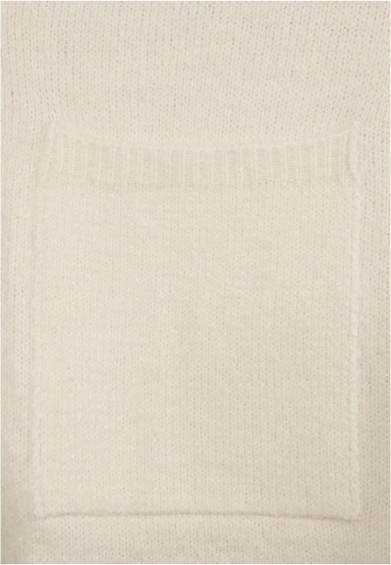 Ladies Chunky Fluffy Knit Cardigan - Ladies Crewnecks and College Jackets - TTUTB4740 - 308