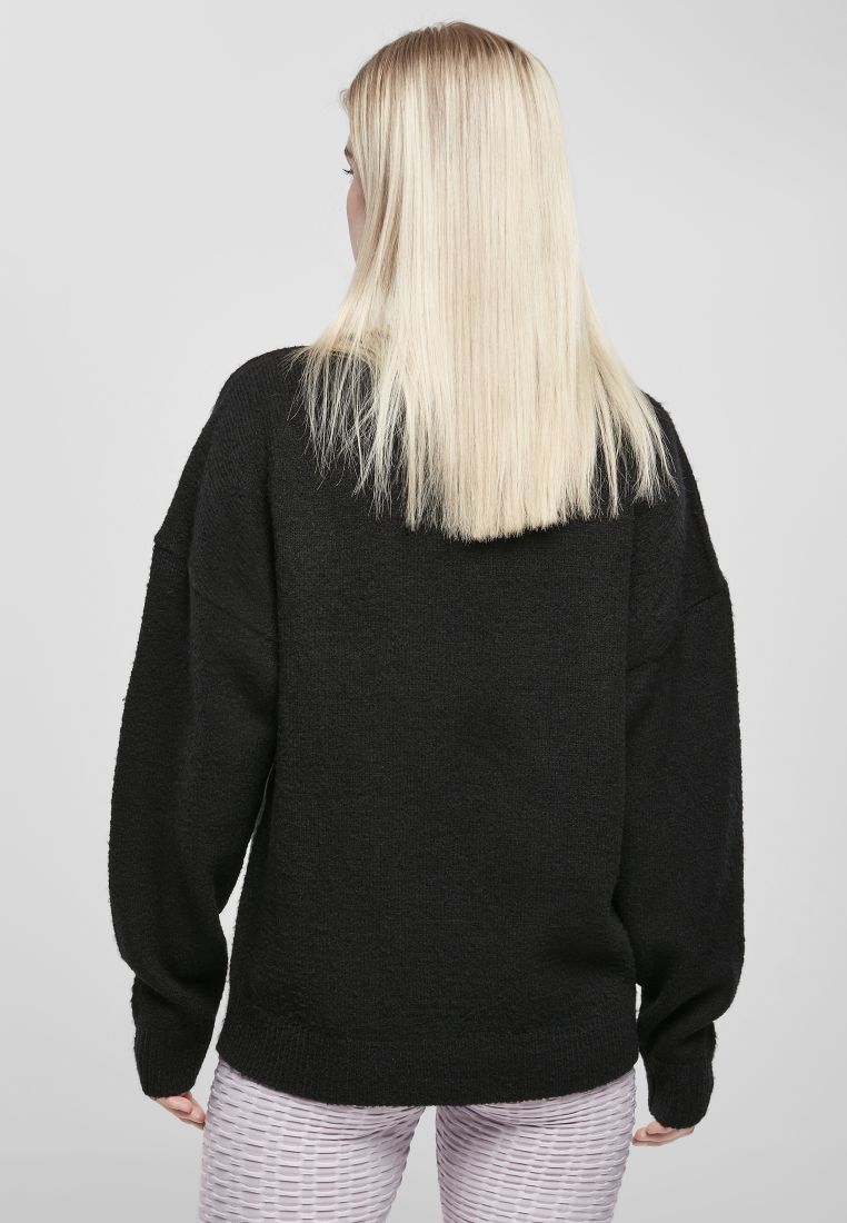 Ladies Chunky Fluffy Sweater - Naisten  Colleget ja Collegetakit - TTUTB4741 - 36