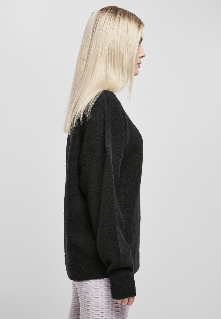 Ladies Chunky Fluffy Sweater - Naisten  Colleget ja Collegetakit - TTUTB4741 - 127