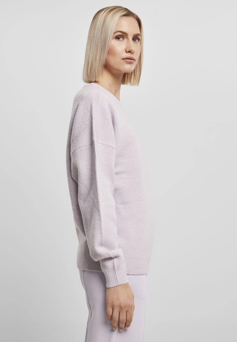 Ladies Chunky Fluffy Sweater - Naisten  Colleget ja Collegetakit - TTUTB4741 - 517