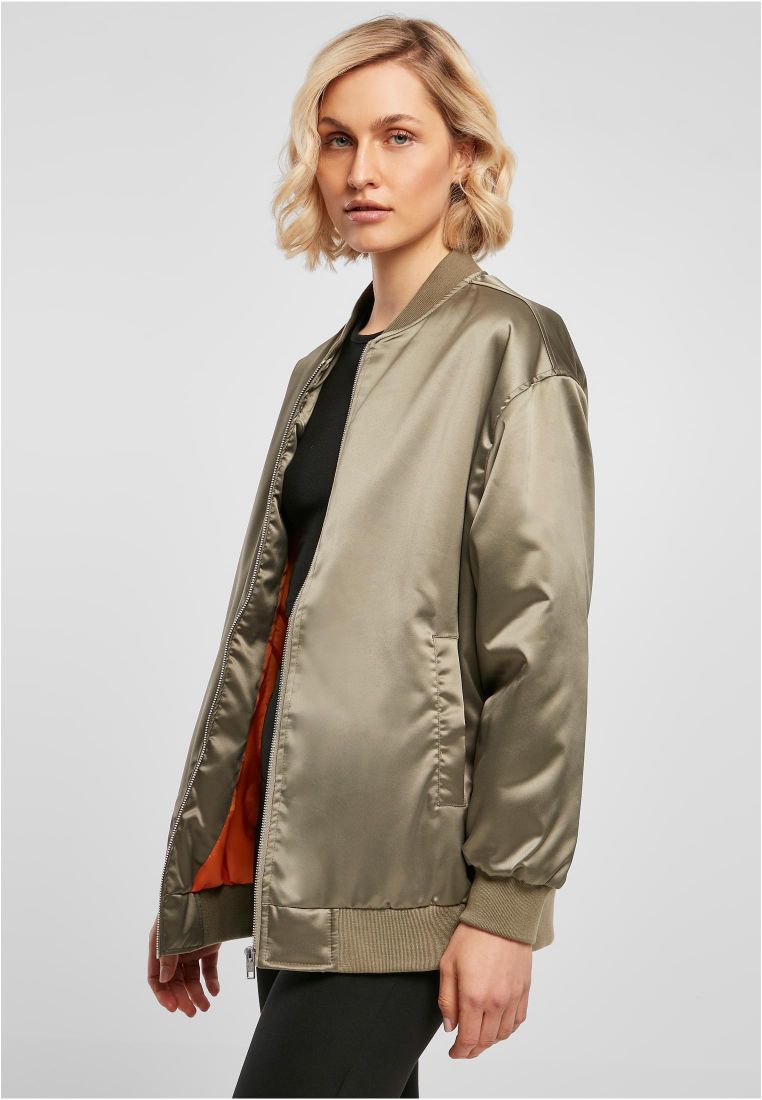 Topshop satin bomber on sale jacket