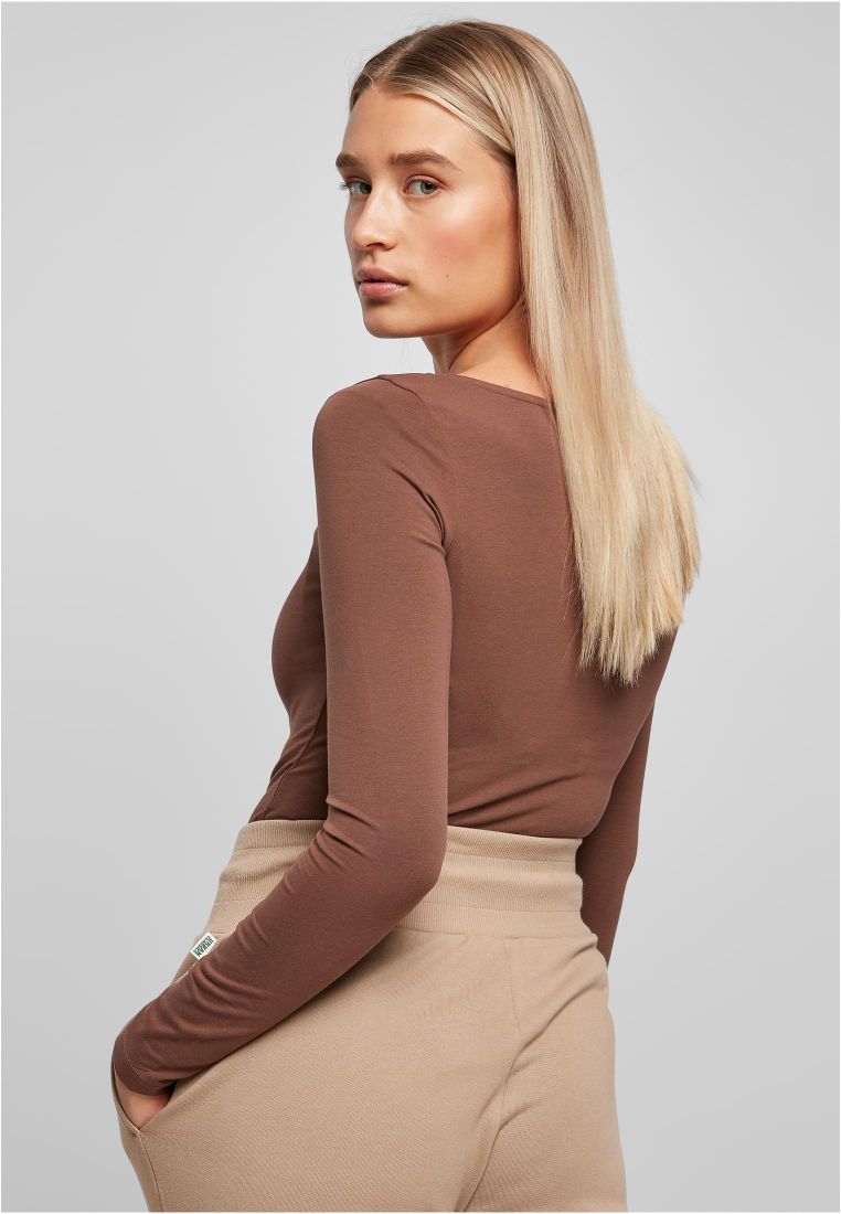 Ladies Organic Longsleeve Body - Naisten Alusasut ja Bikinit - TTUTB4750 - 846