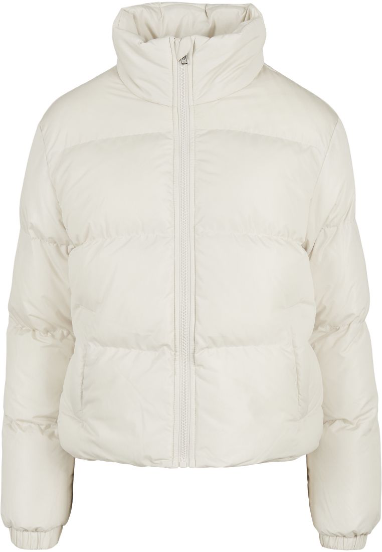 Ladies Short Peached Puffer Jacket - Ladies Jackets - TTUTB4759 - 339