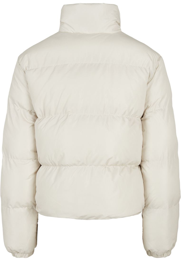 Ladies Short Peached Puffer Jacket - Ladies Jackets - TTUTB4759 - 341