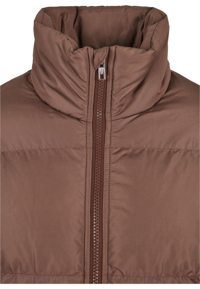 Ladies Short Peached Puffer Jacket - Ladies Jackets - TTUTB4759 - 521