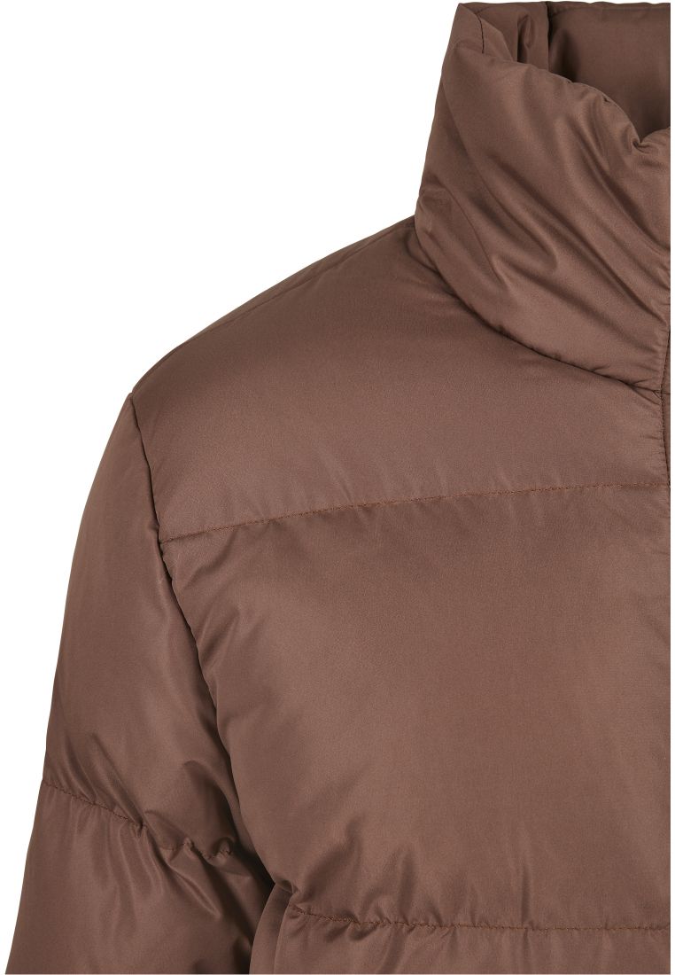 Ladies Short Peached Puffer Jacket - Ladies Jackets - TTUTB4759 - 522