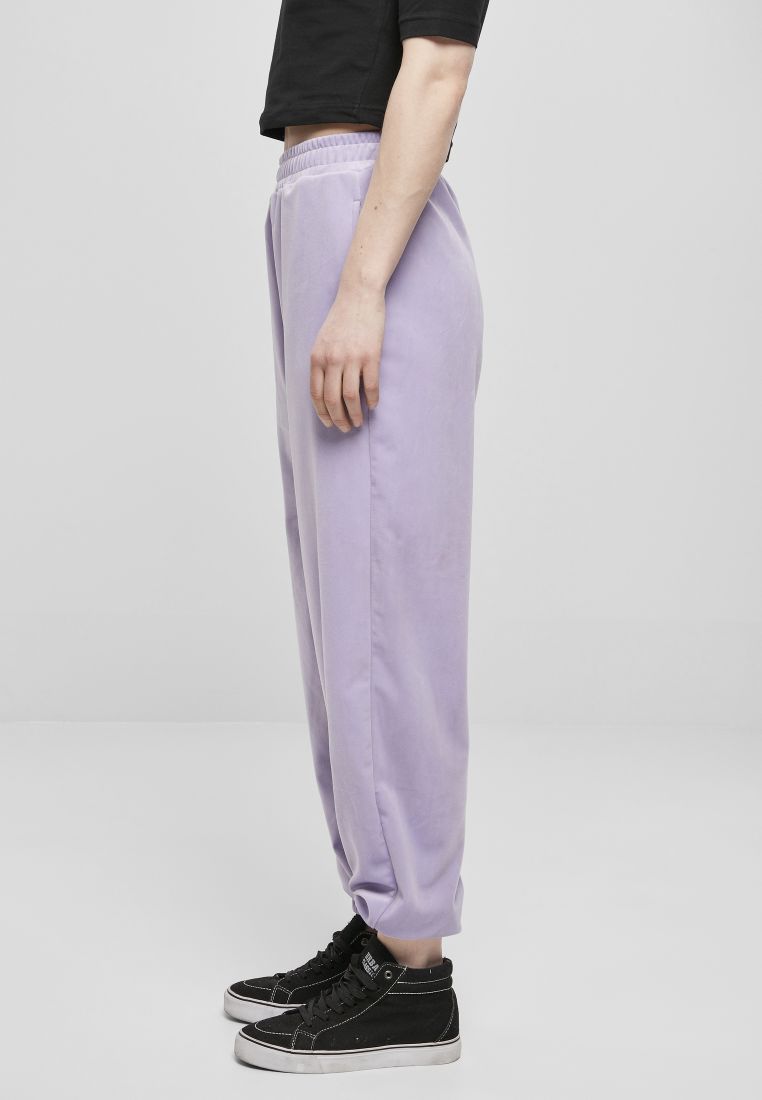 Ladies High Waist Ballon Velvet Sweat Pants - Naisten Housut - TTUTB4764 - 365