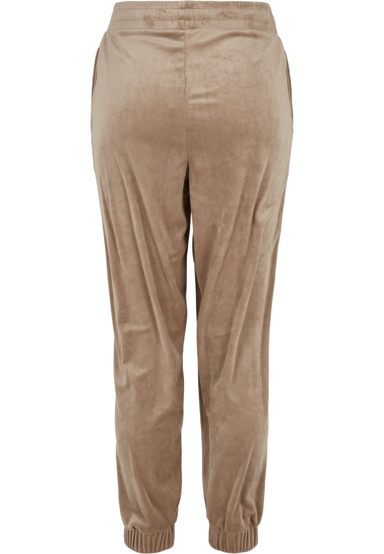 Ladies High Waist Ballon Velvet Sweat Pants - Naisten Housut - TTUTB4764 - 491