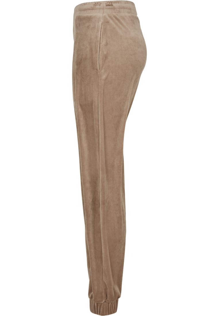 Ladies High Waist Ballon Velvet Sweat Pants - Naisten Housut - TTUTB4764 - 490