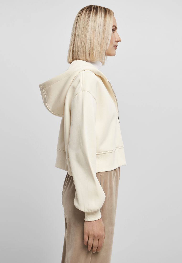 Ladies Short Oversized Zip Jacket - Ladies Jackets - TTUTB4766 - 397