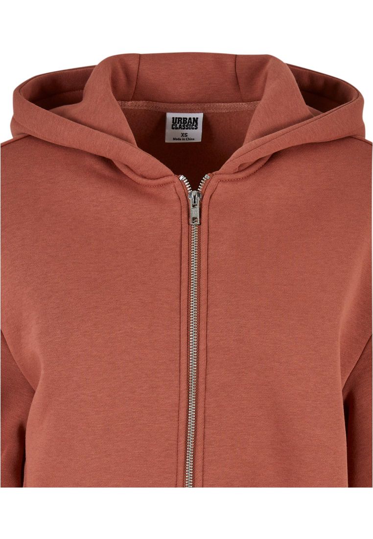 Ladies Short Oversized Zip Jacket - Naisten Takit - TTUTB4766 - 1121