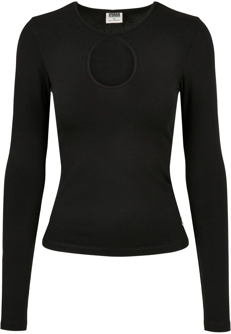 Ladies Organic Keyhole Longsleeve - Naisten  Colleget ja Collegetakit - TTUTB4768 - 2