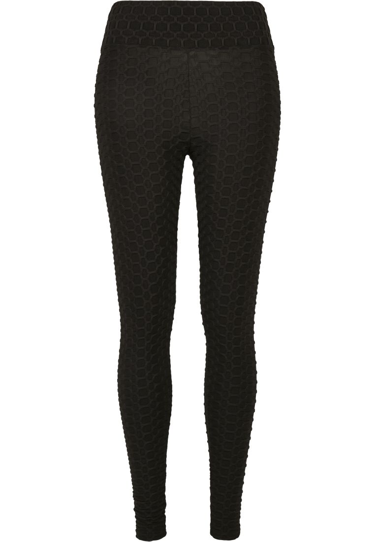 Ladies High Waist Honeycomb Leggings - Ladies Leggins - TTUTB4772 - 8