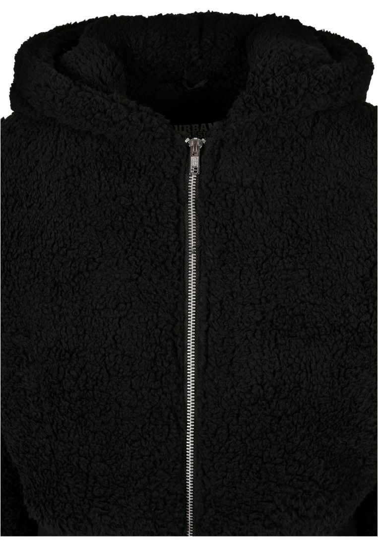 Ladies Short Oversized Sherpa Jacket webstore Bronx.fi 