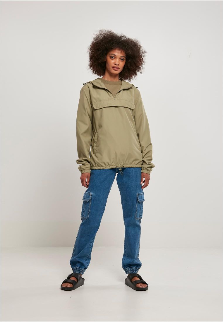Ladies Recycled Basic Pull Over Jacket - - TTUTB4775 - 308