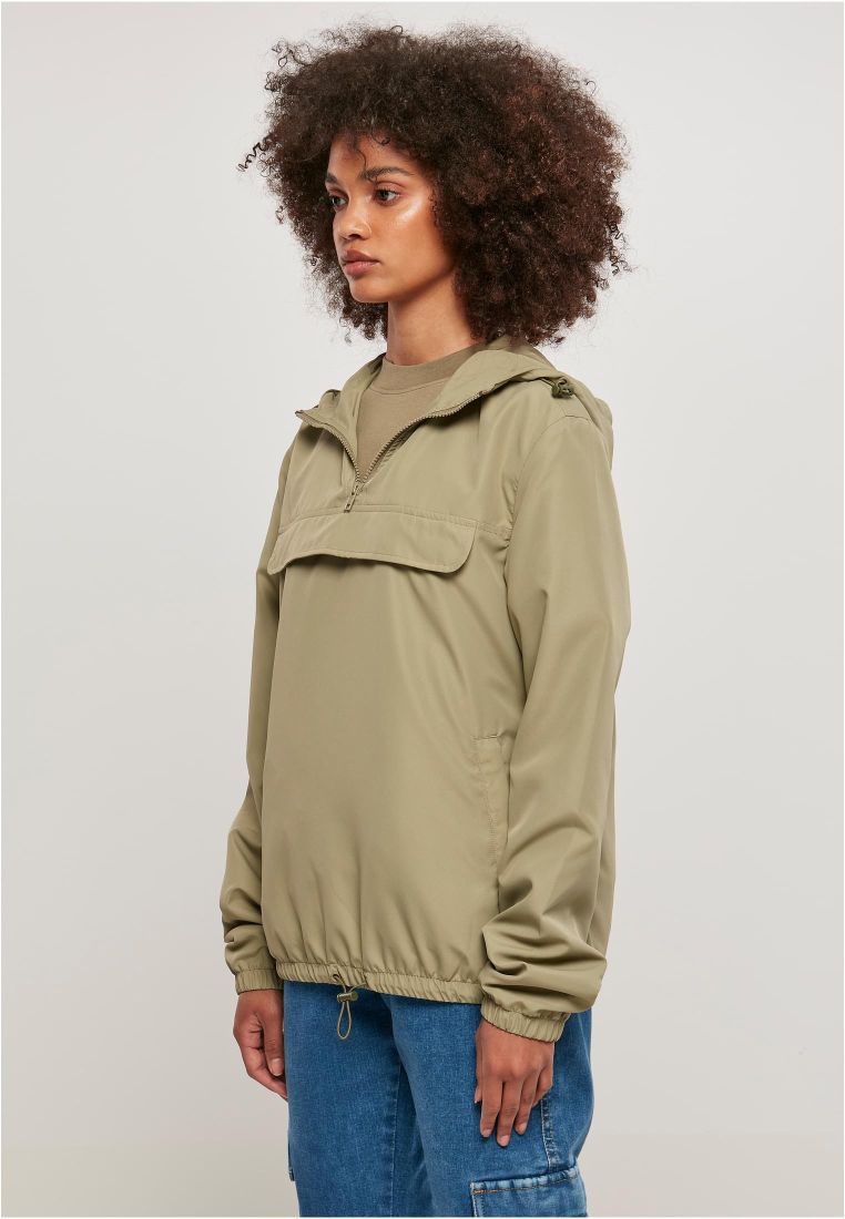 Ladies Recycled Basic Pull Over Jacket - - TTUTB4775 - 305