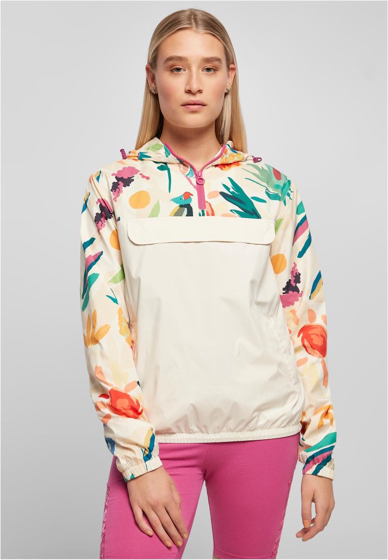 Ladies Mixed Pull Over Jacket -  - TTUTB4776 - 301