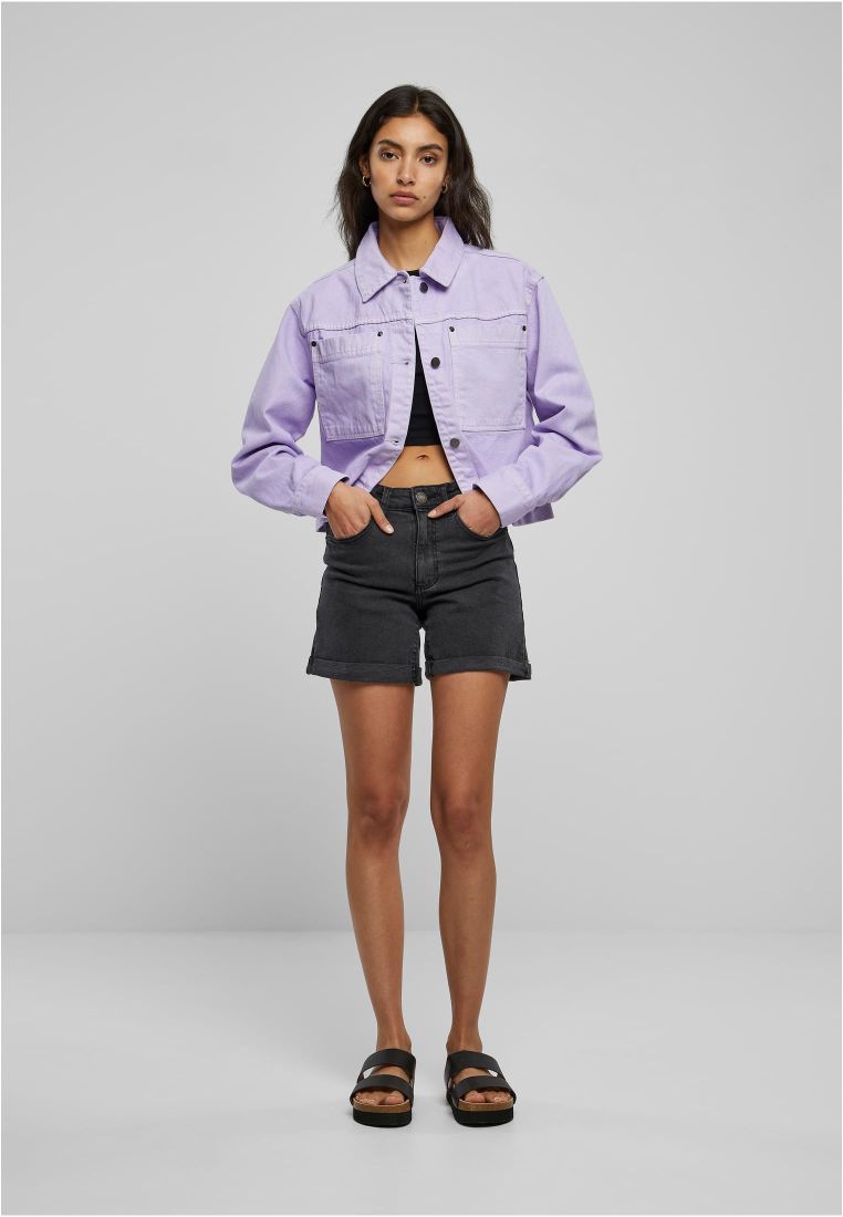 Ladies Short Boxy Worker Jacket - - TTUTB4781 - 308