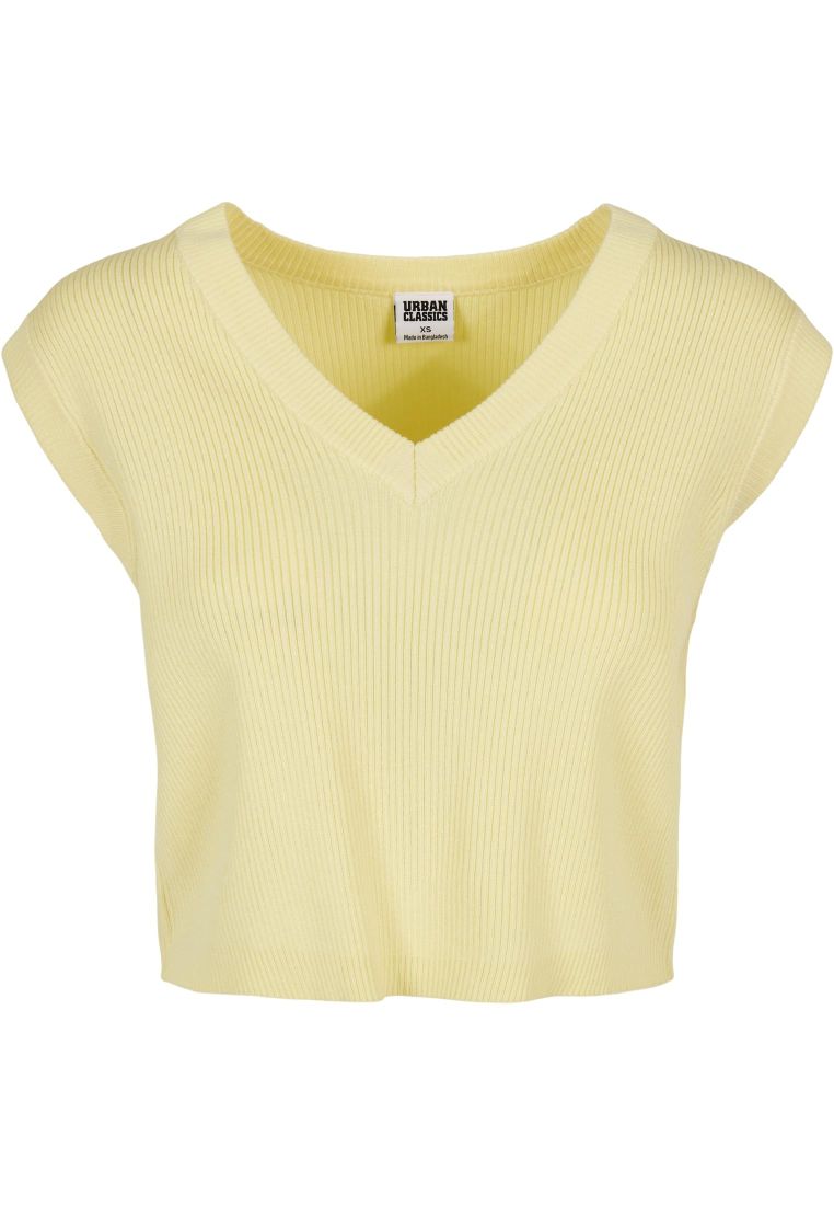 Ladies Short Knittd Slip On - Ladies Vest - TTUTB4787 - 579