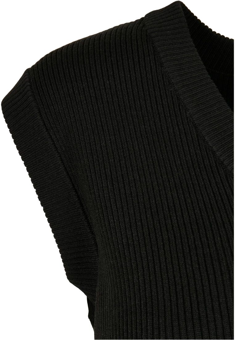 Ladies Short Knittd Slip On - Ladies Vest - TTUTB4787 - 11