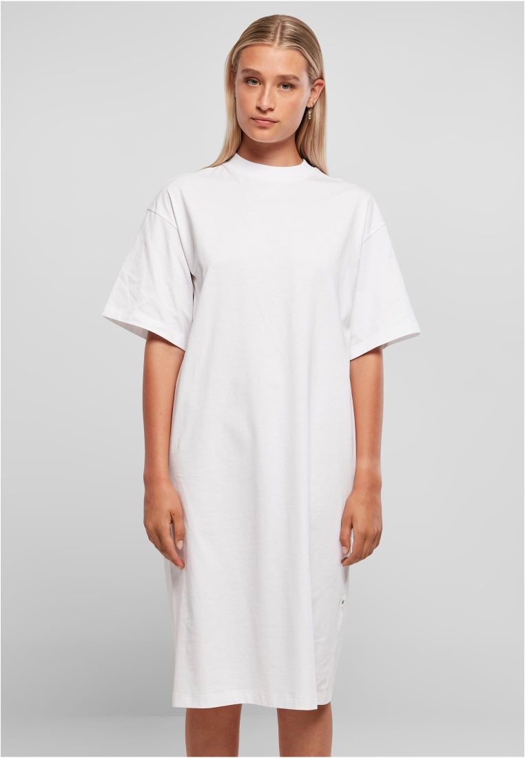 Ladies Organic Long Oversized Tee Dress - Ladies Shorts, Skirts and Dresses - TTUTB4792 - 301