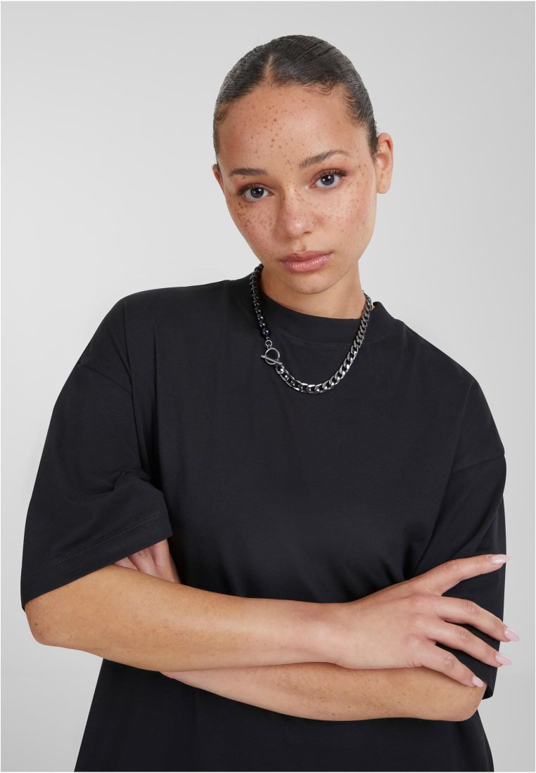 Ladies Organic Long Oversized Tee Dress - Ladies Shorts, Skirts and Dresses - TTUTB4792 - 9