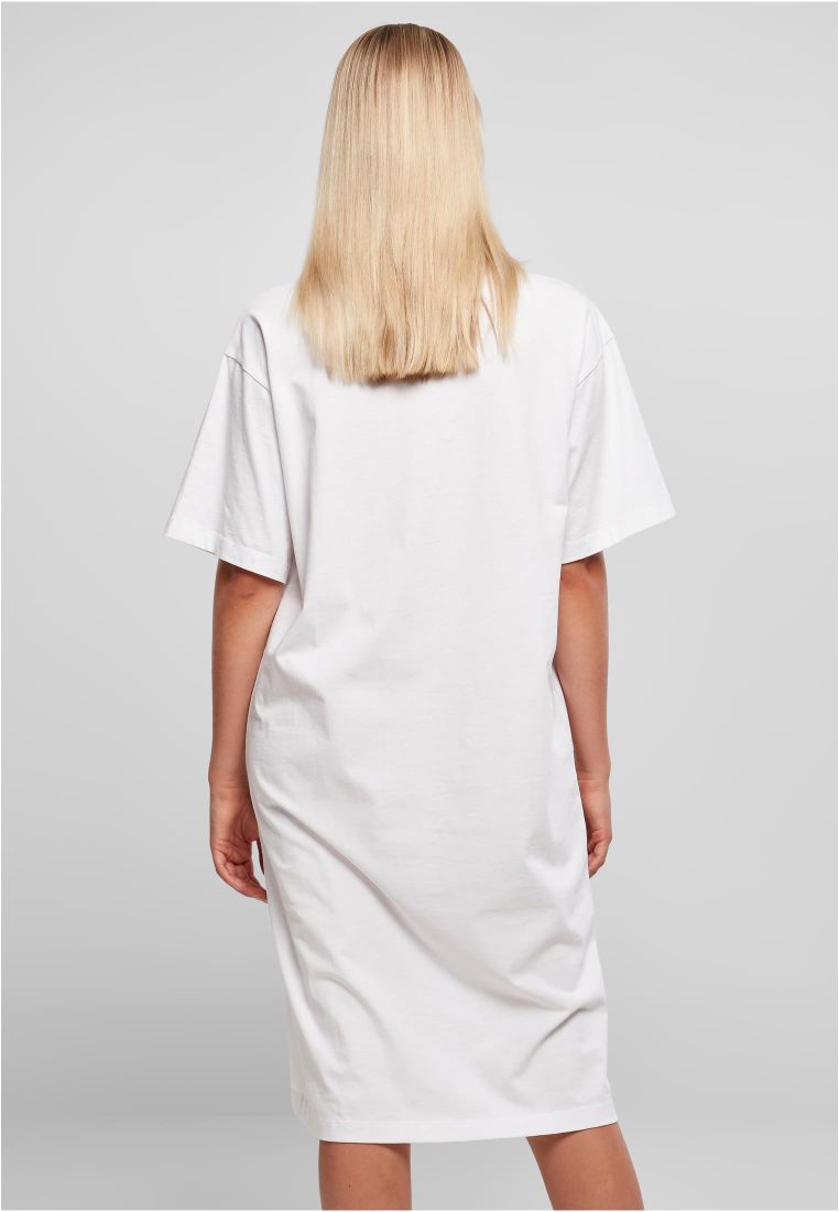 Ladies Organic Long Oversized Tee Dress - Ladies Shorts, Skirts and Dresses - TTUTB4792 - 306