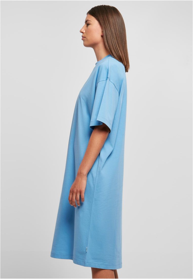 Ladies Organic Long Oversized Tee Dress - Ladies Shorts, Skirts and Dresses - TTUTB4792 - 845