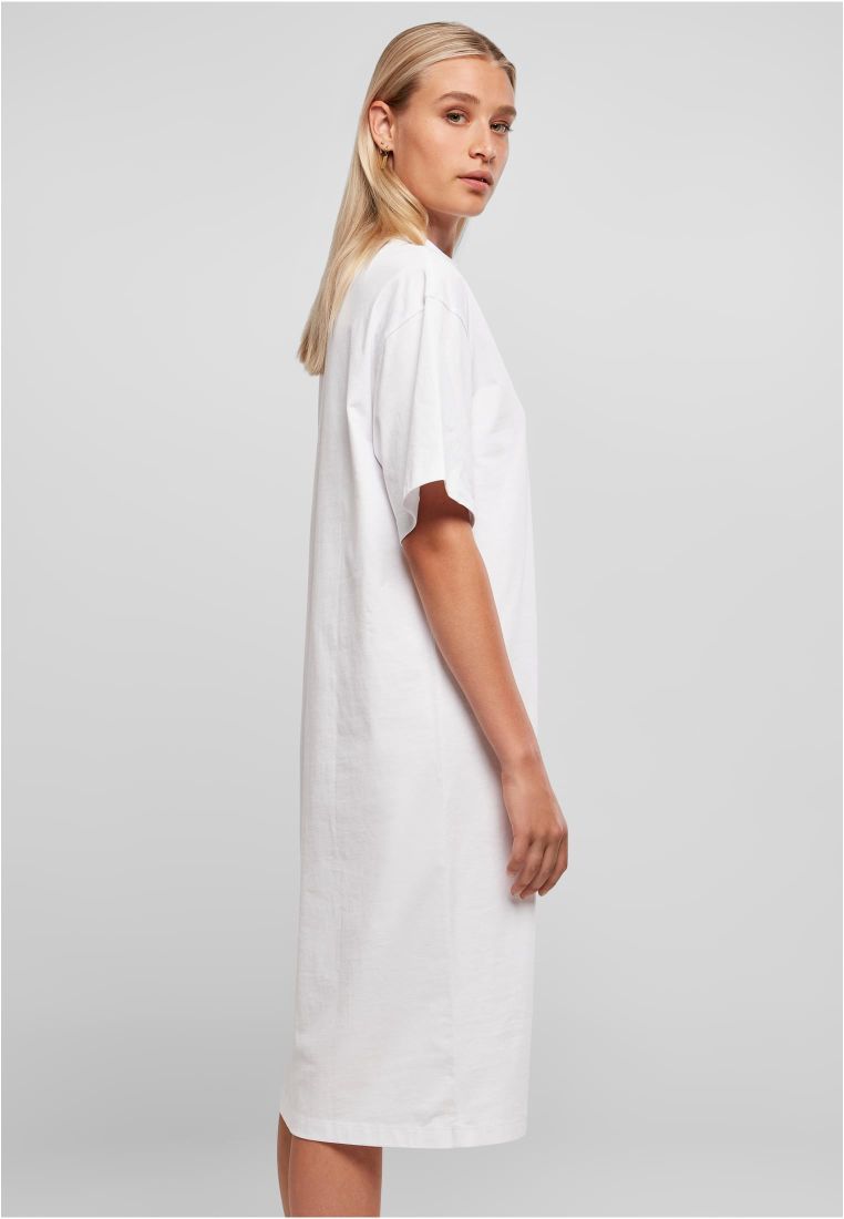 Ladies Organic Long Oversized Tee Dress - Ladies Shorts, Skirts and Dresses - TTUTB4792 - 307