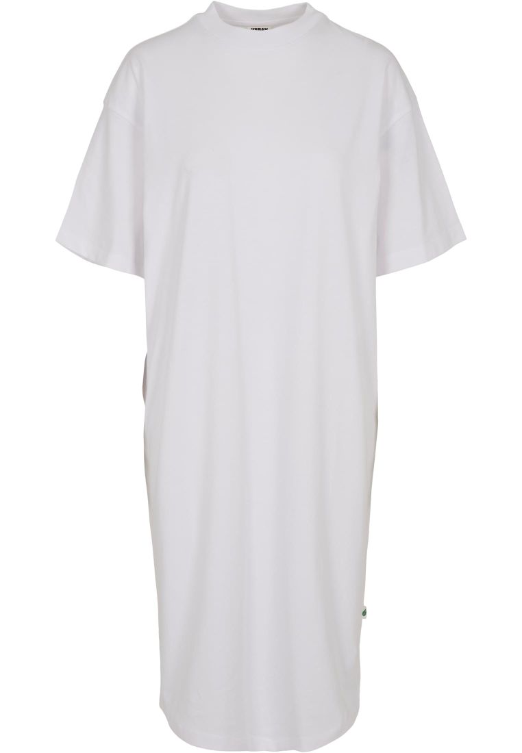 Ladies Organic Long Oversized Tee Dress - Ladies Shorts, Skirts and Dresses - TTUTB4792 - 309